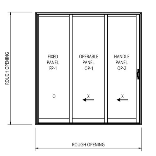 sliding glass door systems revit family